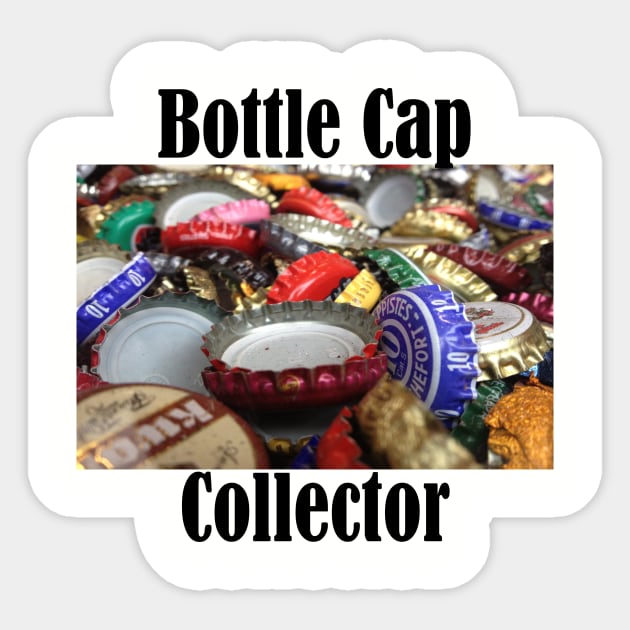 Bottle Cap Collector Sticker by MisterBigfoot